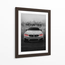 El Monstruo Oscuro - BMW M4 - Sae Art | Cuadro decorativo de Canvas Lab