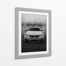 El Monstruo Oscuro - BMW M4 - Sae Art | Cuadro decorativo de Canvas Lab