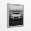 El Monstruo Oscuro - BMW M4 - Sae Art | Cuadro decorativo de Canvas Lab