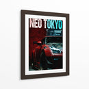 La Leyenda Ciberpunk - Nissan GT-R - Sae Art | Cuadro decorativo de Canvas Lab