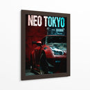 La Leyenda Ciberpunk - Nissan GT-R - Sae Art | Cuadro decorativo de Canvas Lab