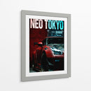 La Leyenda Ciberpunk - Nissan GT-R - Sae Art | Cuadro decorativo de Canvas Lab