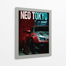 La Leyenda Ciberpunk - Nissan GT-R - Sae Art | Cuadro decorativo de Canvas Lab