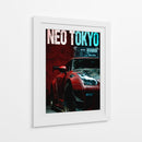 La Leyenda Ciberpunk - Nissan GT-R - Sae Art | Cuadro decorativo de Canvas Lab