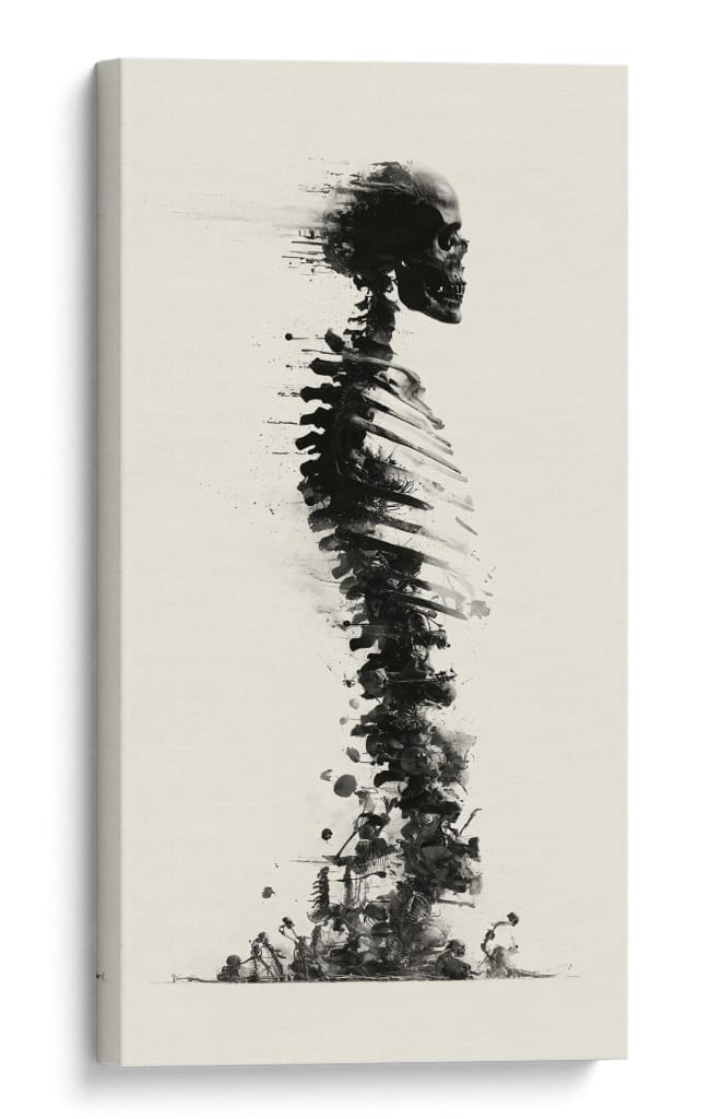 Arte óseo - DIEGO D L | Cuadro decorativo de Canvas Lab