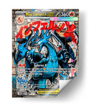 Mega Charizard ex Graffiti - MW | Cuadro decorativo de Canvas Lab