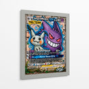 Gengar y Mimikyu GX Graffiti - MW | Cuadro decorativo de Canvas Lab