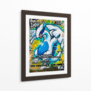 Lugia V Graffiti - MW | Cuadro decorativo de Canvas Lab