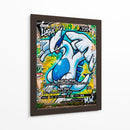 Lugia V Graffiti - MW | Cuadro decorativo de Canvas Lab