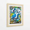 Lugia V Graffiti - MW | Cuadro decorativo de Canvas Lab
