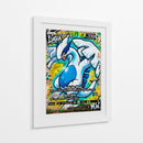 Lugia V Graffiti - MW | Cuadro decorativo de Canvas Lab