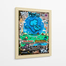 Mew ex Graffiti - MW | Cuadro decorativo de Canvas Lab