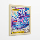 Mewtwo y Mew GX - MW | Cuadro decorativo de Canvas Lab