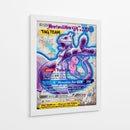 Mewtwo y Mew GX - MW | Cuadro decorativo de Canvas Lab