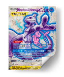 Mewtwo y Mew GX - MW | Cuadro decorativo de Canvas Lab