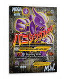 Mewtwo MEGA Graffiti - MW | Cuadro decorativo de Canvas Lab
