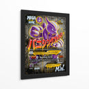 Mewtwo MEGA Graffiti - MW | Cuadro decorativo de Canvas Lab