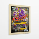 Mewtwo MEGA Graffiti - MW | Cuadro decorativo de Canvas Lab