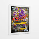 Mewtwo MEGA Graffiti - MW | Cuadro decorativo de Canvas Lab