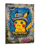 Pikachu Graffiti - MW | Cuadro decorativo de Canvas Lab