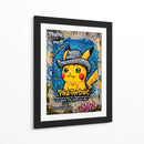 Pikachu Graffiti - MW | Cuadro decorativo de Canvas Lab