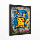 Pikachu Graffiti - MW | Cuadro decorativo de Canvas Lab