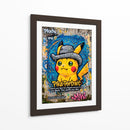 Pikachu Graffiti - MW | Cuadro decorativo de Canvas Lab