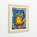 Pikachu Graffiti - MW | Cuadro decorativo de Canvas Lab