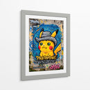 Pikachu Graffiti - MW | Cuadro decorativo de Canvas Lab