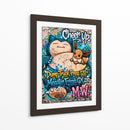 Snorlax y Eve Graffiti - MW | Cuadro decorativo de Canvas Lab