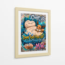 Snorlax y Eve Graffiti - MW | Cuadro decorativo de Canvas Lab