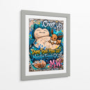 Snorlax y Eve Graffiti - MW | Cuadro decorativo de Canvas Lab