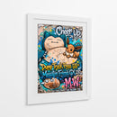 Snorlax y Eve Graffiti - MW | Cuadro decorativo de Canvas Lab