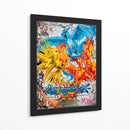 Articuno Zapdos Moltres Graffiti - MW | Cuadro decorativo de Canvas Lab