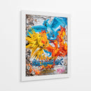 Articuno Zapdos Moltres Graffiti - MW | Cuadro decorativo de Canvas Lab
