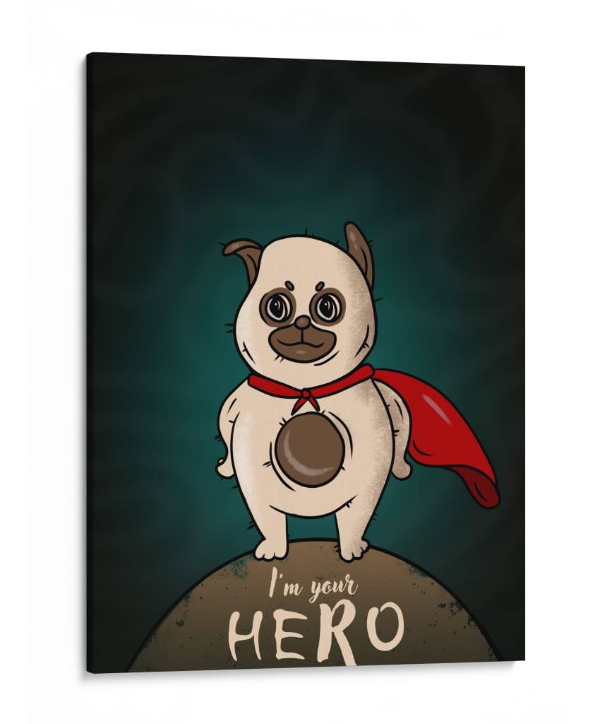 Little Hero - Puffy Design | Cuadro decorativo de Canvas Lab