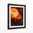 Infierno Cósmico - Puffy Design | Cuadro decorativo de Canvas Lab