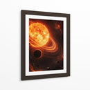 Infierno Cósmico - Puffy Design | Cuadro decorativo de Canvas Lab