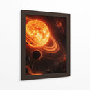 Infierno Cósmico - Puffy Design | Cuadro decorativo de Canvas Lab