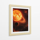 Infierno Cósmico - Puffy Design | Cuadro decorativo de Canvas Lab