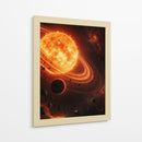 Infierno Cósmico - Puffy Design | Cuadro decorativo de Canvas Lab
