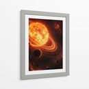 Infierno Cósmico - Puffy Design | Cuadro decorativo de Canvas Lab