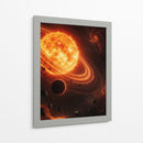 Infierno Cósmico - Puffy Design | Cuadro decorativo de Canvas Lab