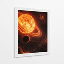 Infierno Cósmico - Puffy Design | Cuadro decorativo de Canvas Lab