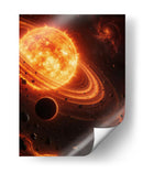 Infierno Cósmico - Puffy Design | Cuadro decorativo de Canvas Lab