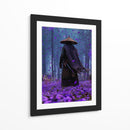 El Ronin Violeta - Puffy Design | Cuadro decorativo de Canvas Lab