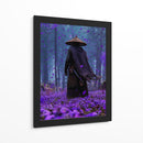 El Ronin Violeta - Puffy Design | Cuadro decorativo de Canvas Lab