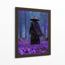 El Ronin Violeta - Puffy Design | Cuadro decorativo de Canvas Lab