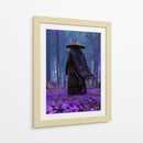 El Ronin Violeta - Puffy Design | Cuadro decorativo de Canvas Lab