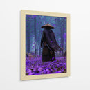 El Ronin Violeta - Puffy Design | Cuadro decorativo de Canvas Lab
